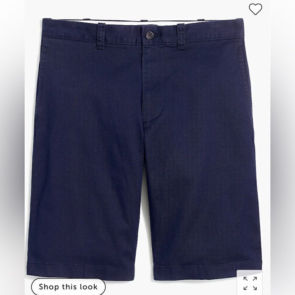 J. Crew 11" flex khaki short